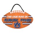 Forever Collectibles Auburn Tigers Sign Wood Football Power Design 9279702721